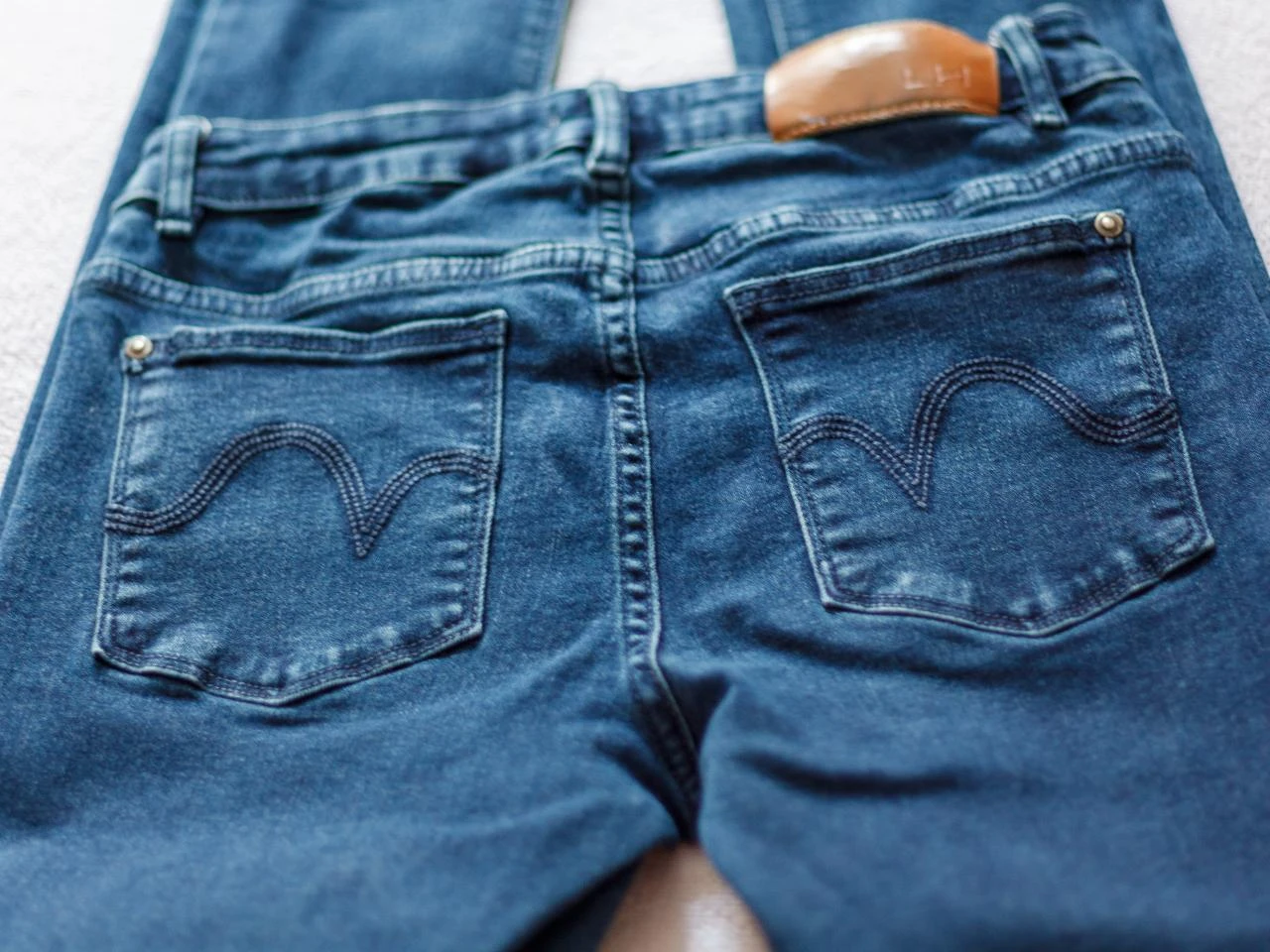 Jean regular Denim blauw zwart - Maat 34 - Goede staat – photo 8